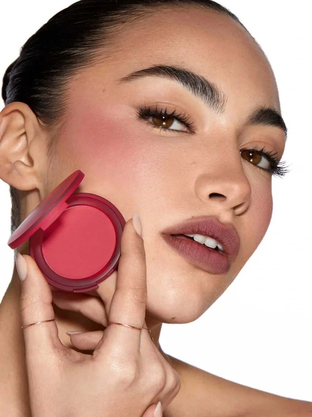 Close-Up Blurring Powder Blush - Vivid Pink